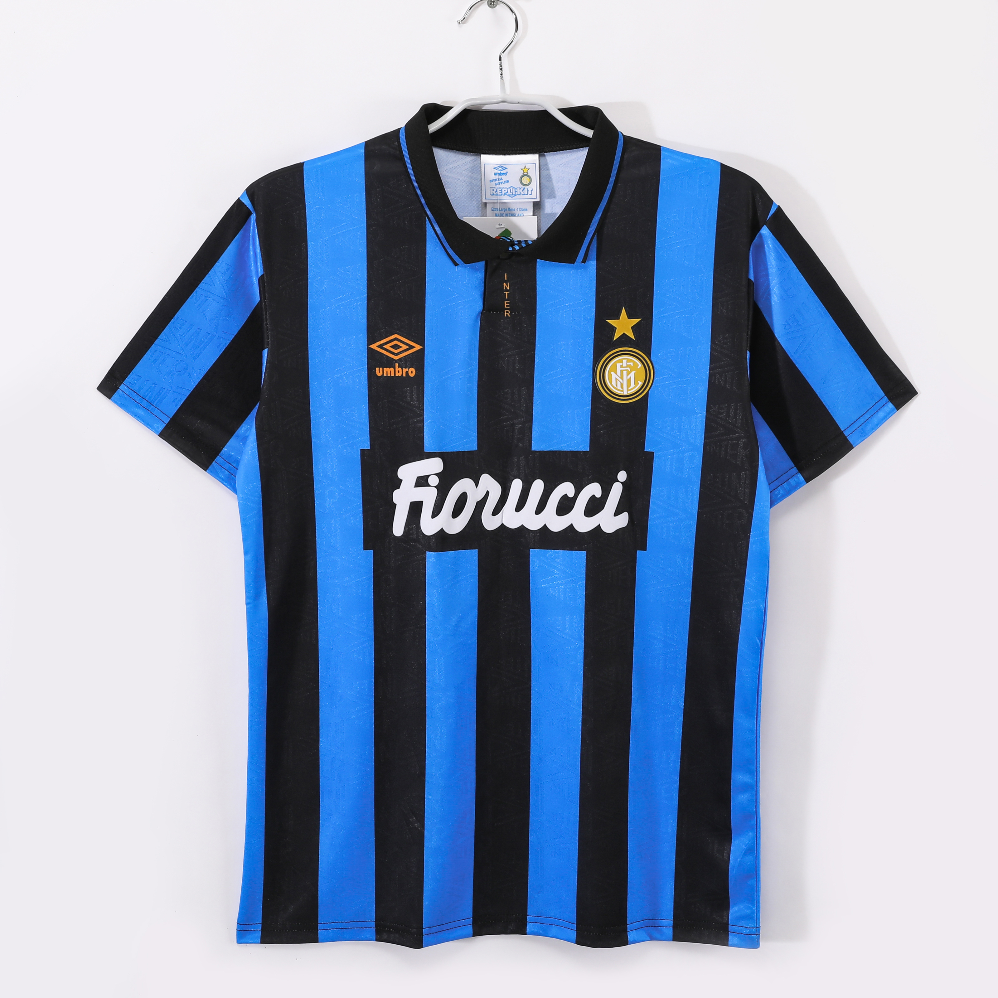 Camiseta de fútbol Inter Milan 1992/94 LOCAL MANGA CORTA VERSION FAN